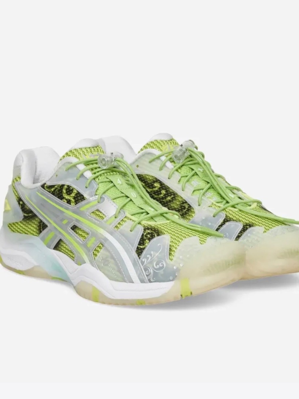 LTTT x Asics Gel-Resolution 5 Parrot Green Pure Silver
