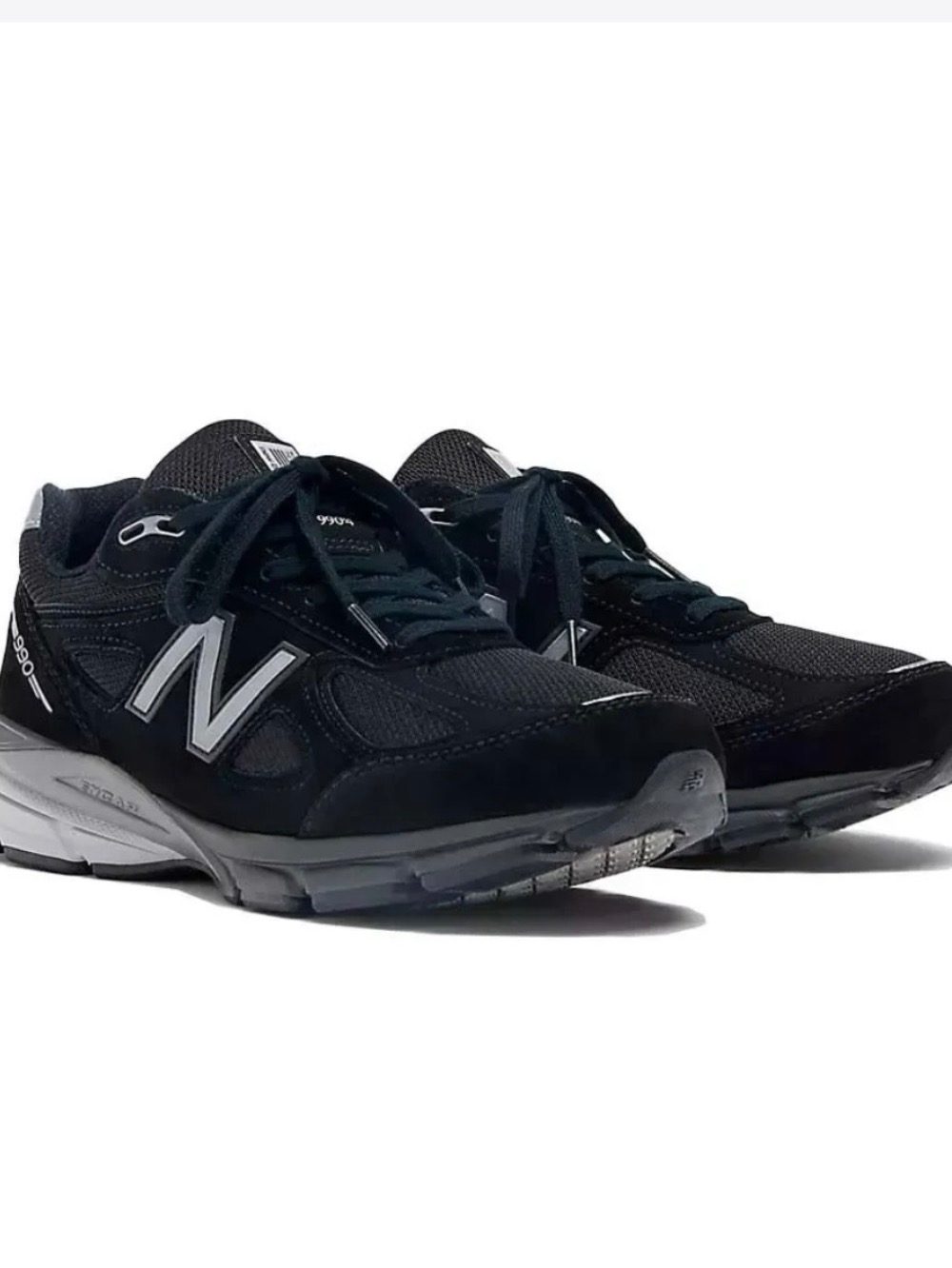 New Balance 990v4 Made in USA Black Silver