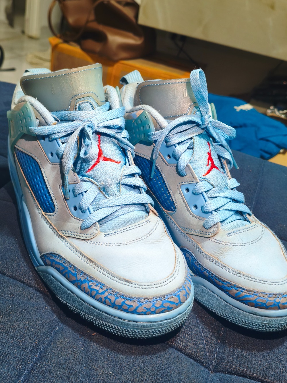 Air Jordan Spizike Low Houston Oilers