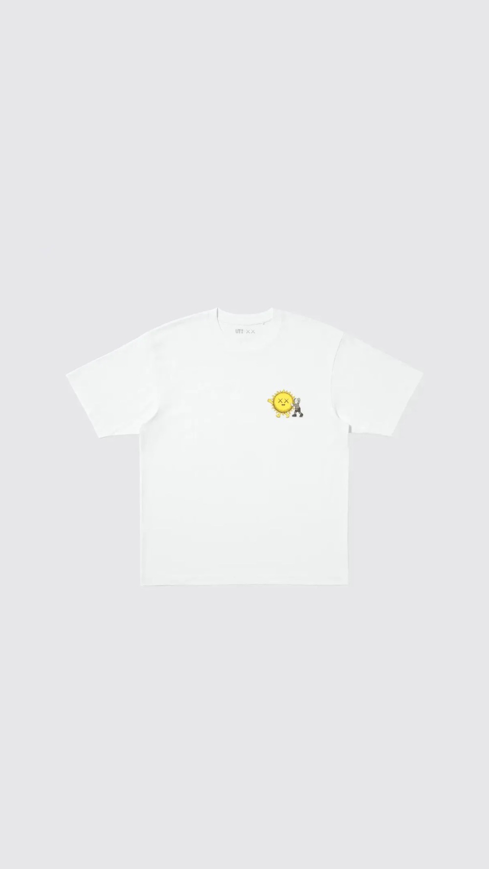 KAWS x Uniqlo Camiseta Universe UT Graphic White