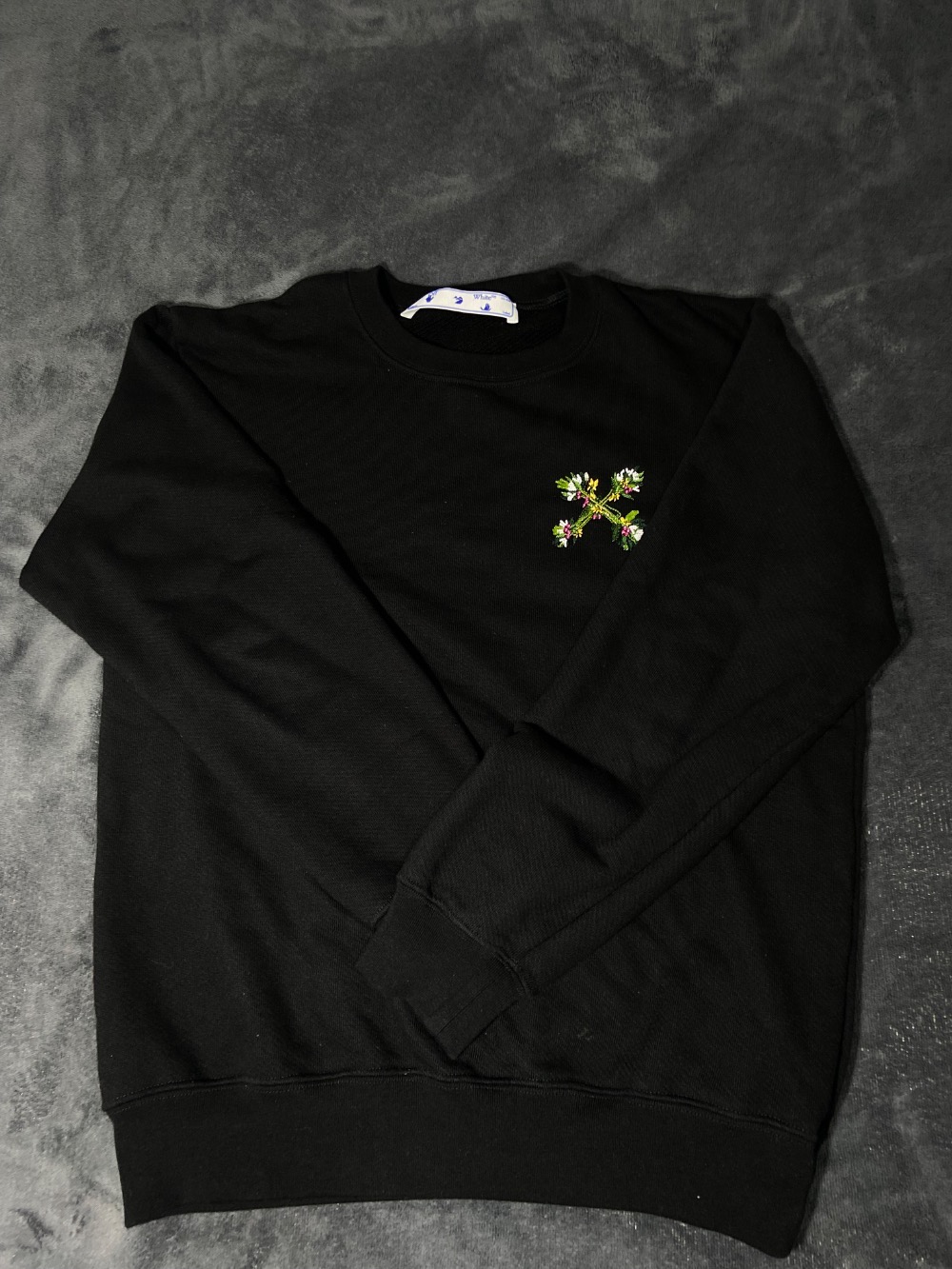 Moletom Off-White Arrow Flowers