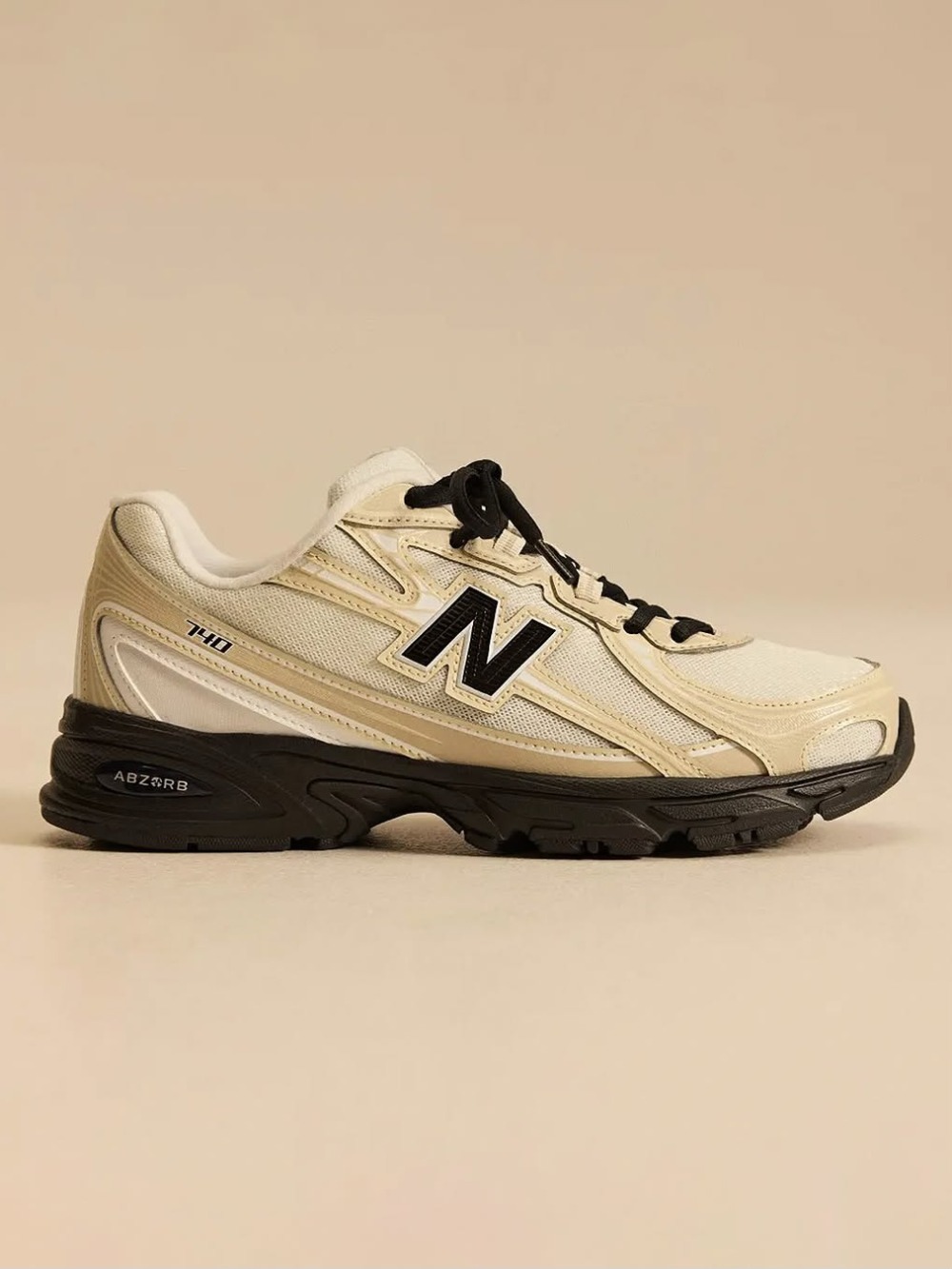 New Balance 740 Beige White