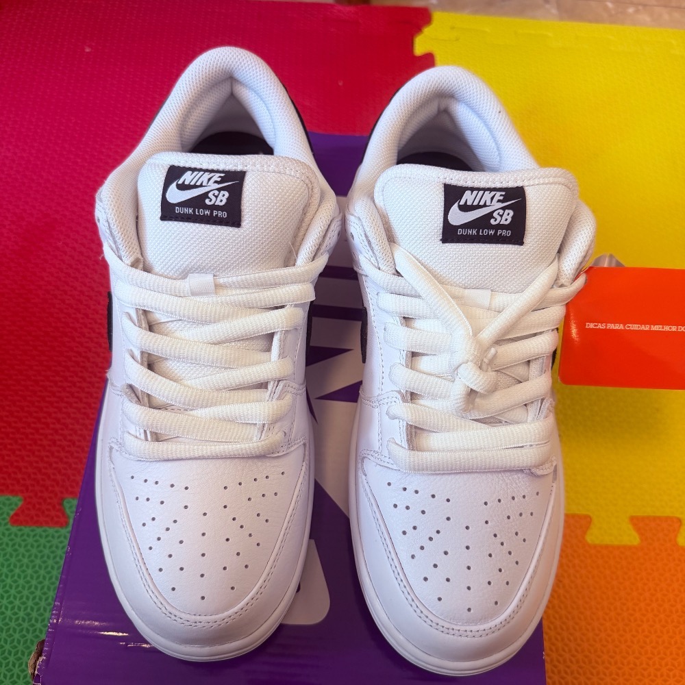 Nike SB Dunk Low Pro White Black