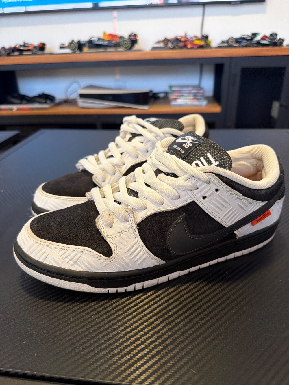 TIGHTBOOTH x Nike SB Dunk Low Pro Black White