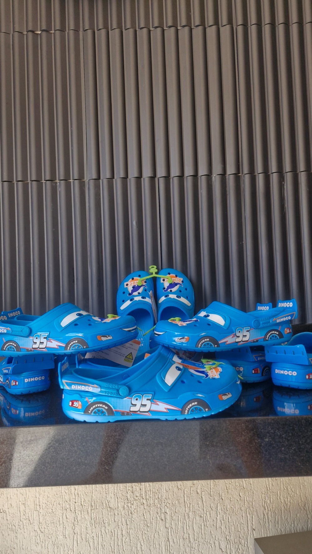 Cars x Crocs Crocband Lightning McQueen Dinoco Blue