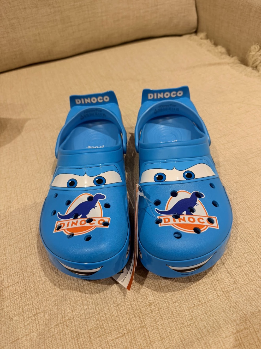 Cars x Crocs Crocband Lightning McQueen Dinoco Blue
