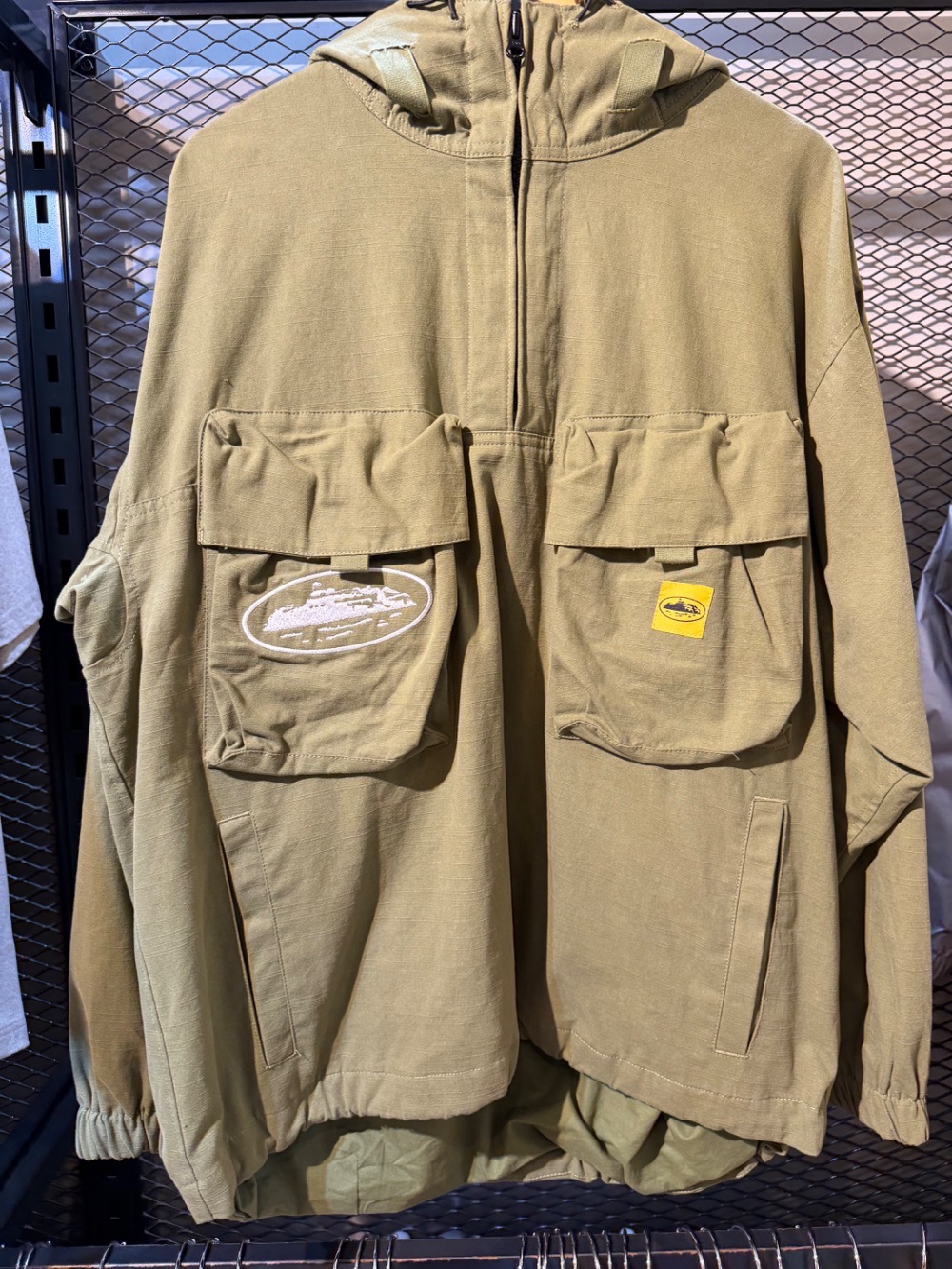 Casaco Corteiz Storm Jacket Green