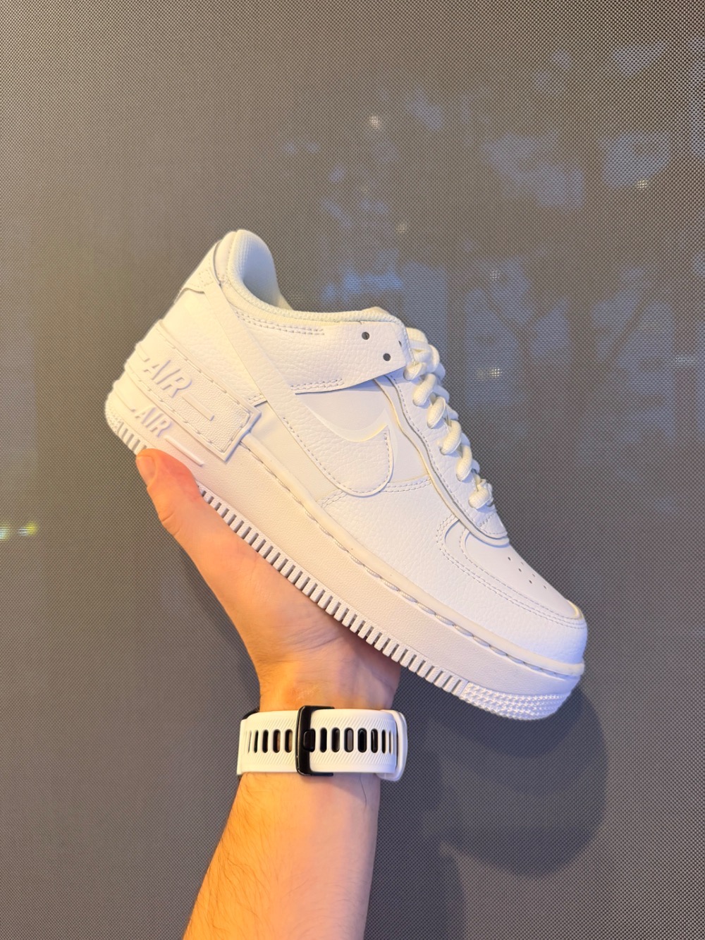 Nike Air Force 1 Shadow Triple White