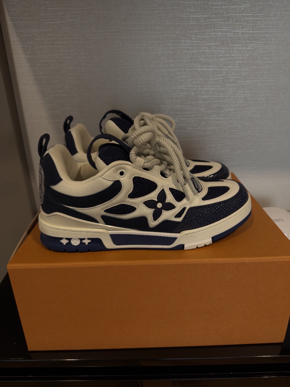 Louis Vuitton LV Skate Sneaker Marine White