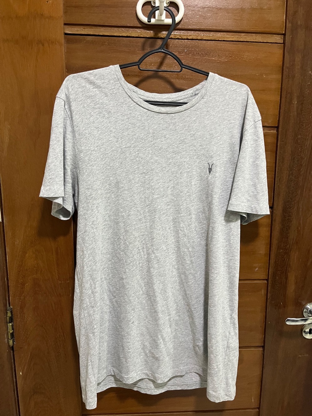 Camisa AllSaints Underground Short Sleeve White — M, Usado