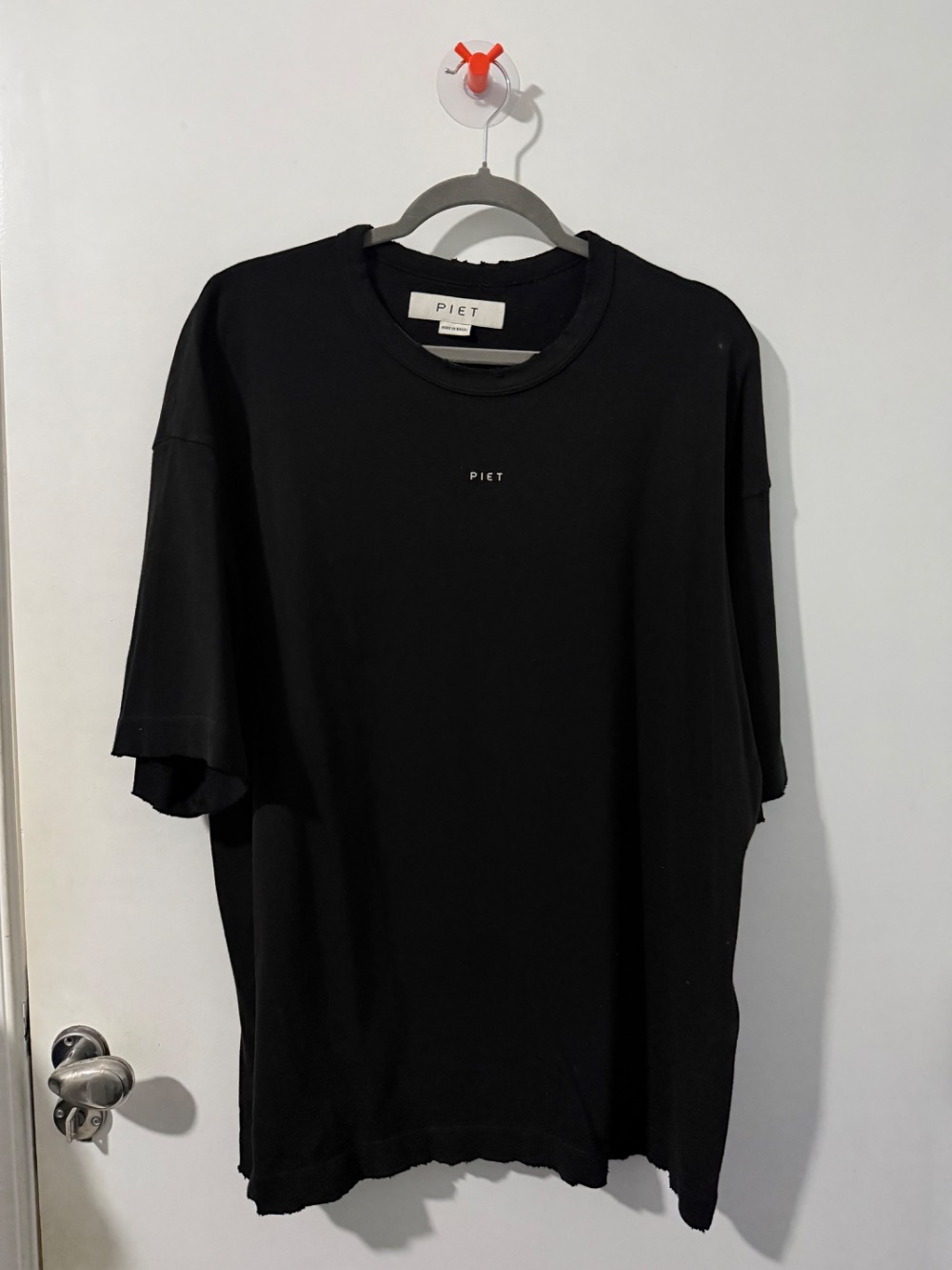 Camiseta Piet Sun Faded Basics Preto