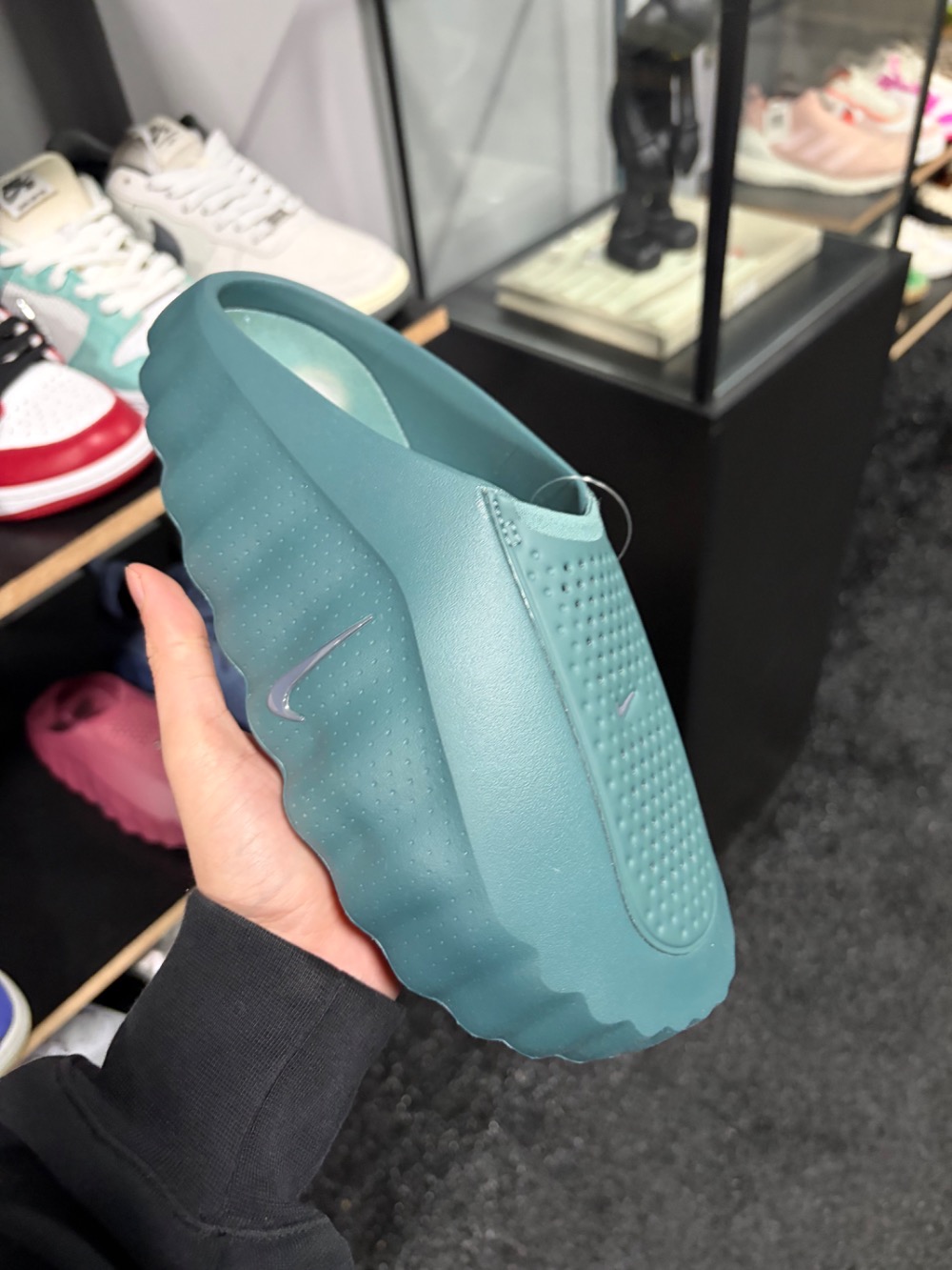 Nike Mind 001 Slide Mineral Slate — 40.5, Novo