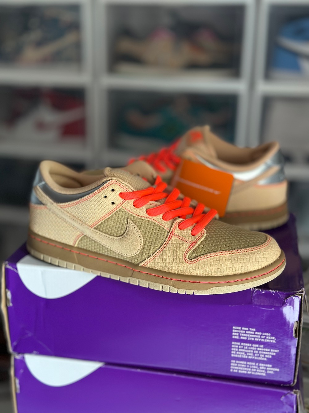 Nike SB Dunk Low Songkran Canvas Parachute Beige