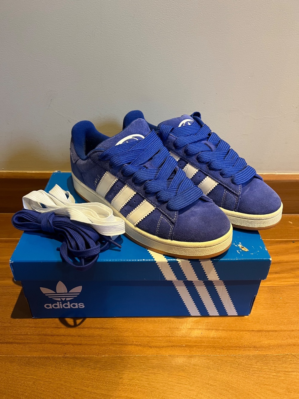 adidas Campus 00s Semi Lucid Blue Cloud White Off White