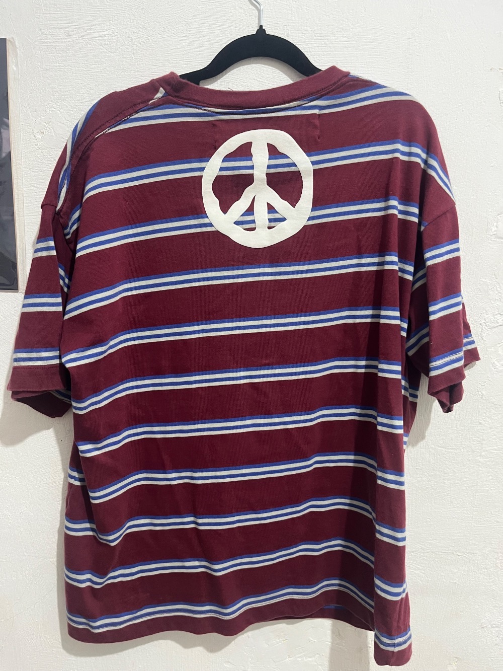 Camiseta Piet Striped Surfing Drums