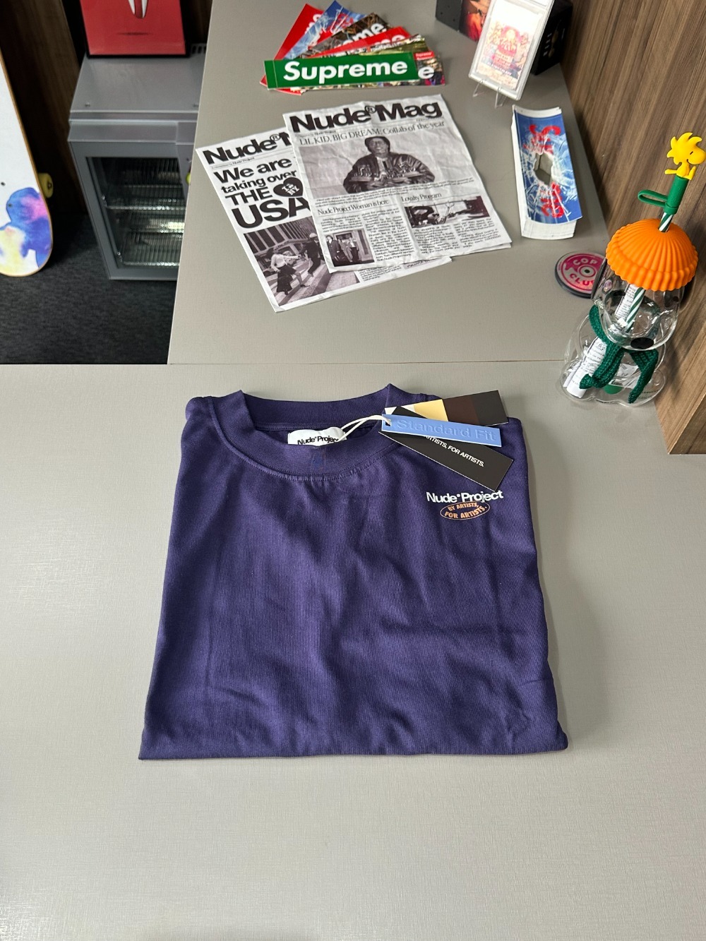 Camiseta Nude Project Shift Navy