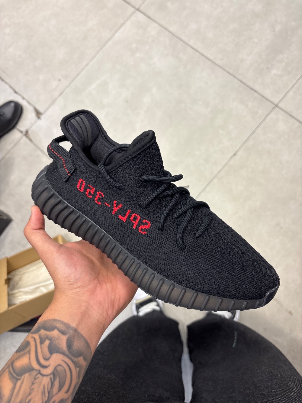 Yeezy Boost 350 v2 Black Red (Bred)