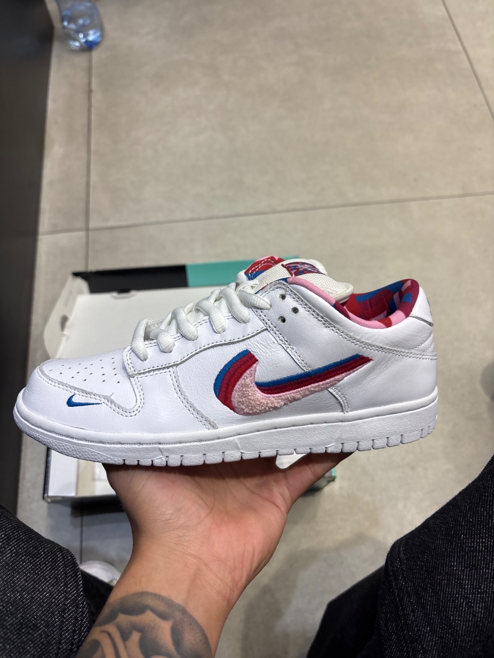 Parra x Nike SB Dunk Low White
