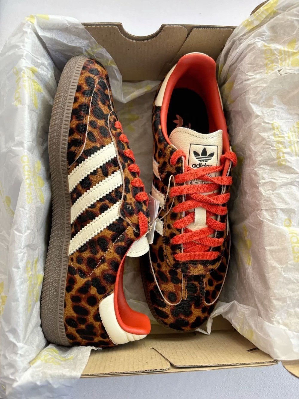 adidas Samba OG Preloved Red Leopard