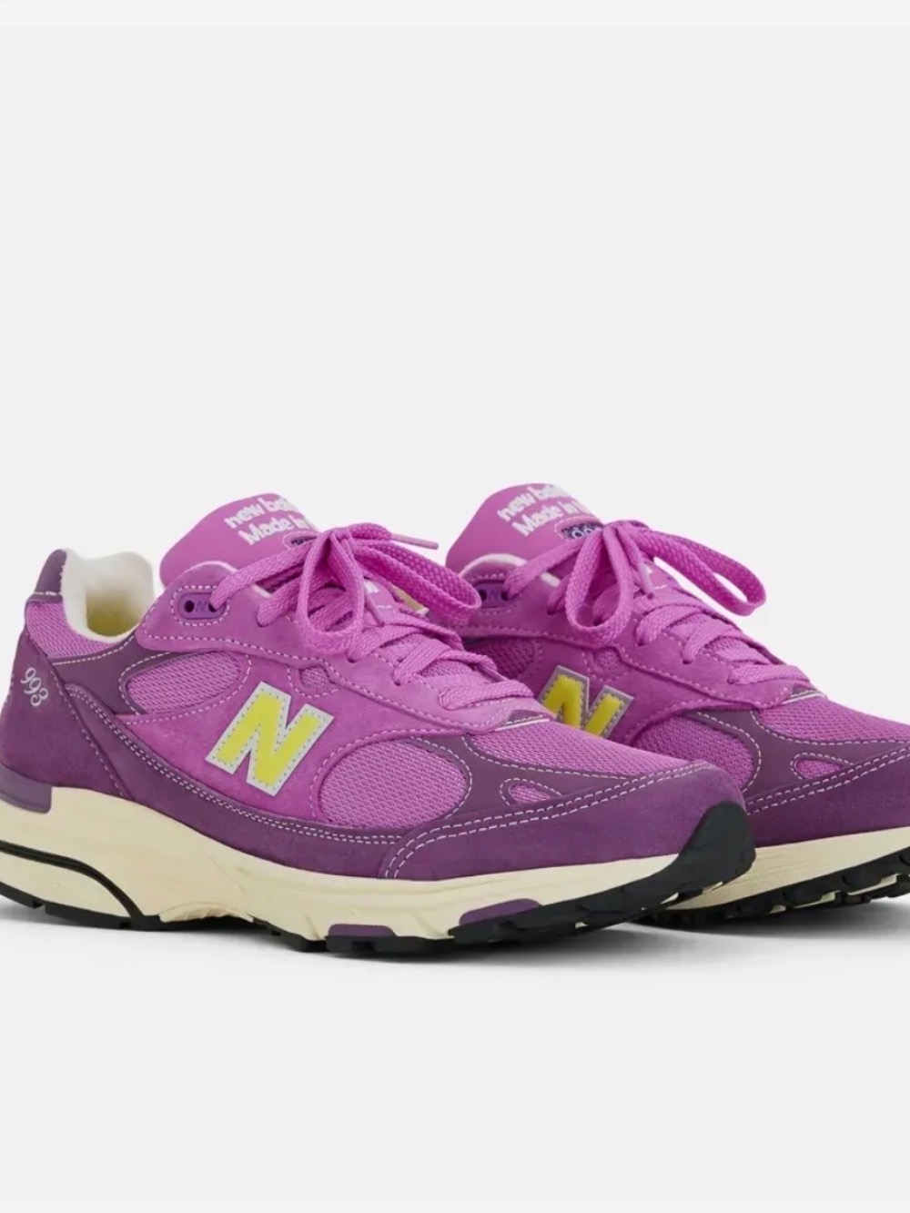 New Balance 993 Made in USA Passion Fruit
