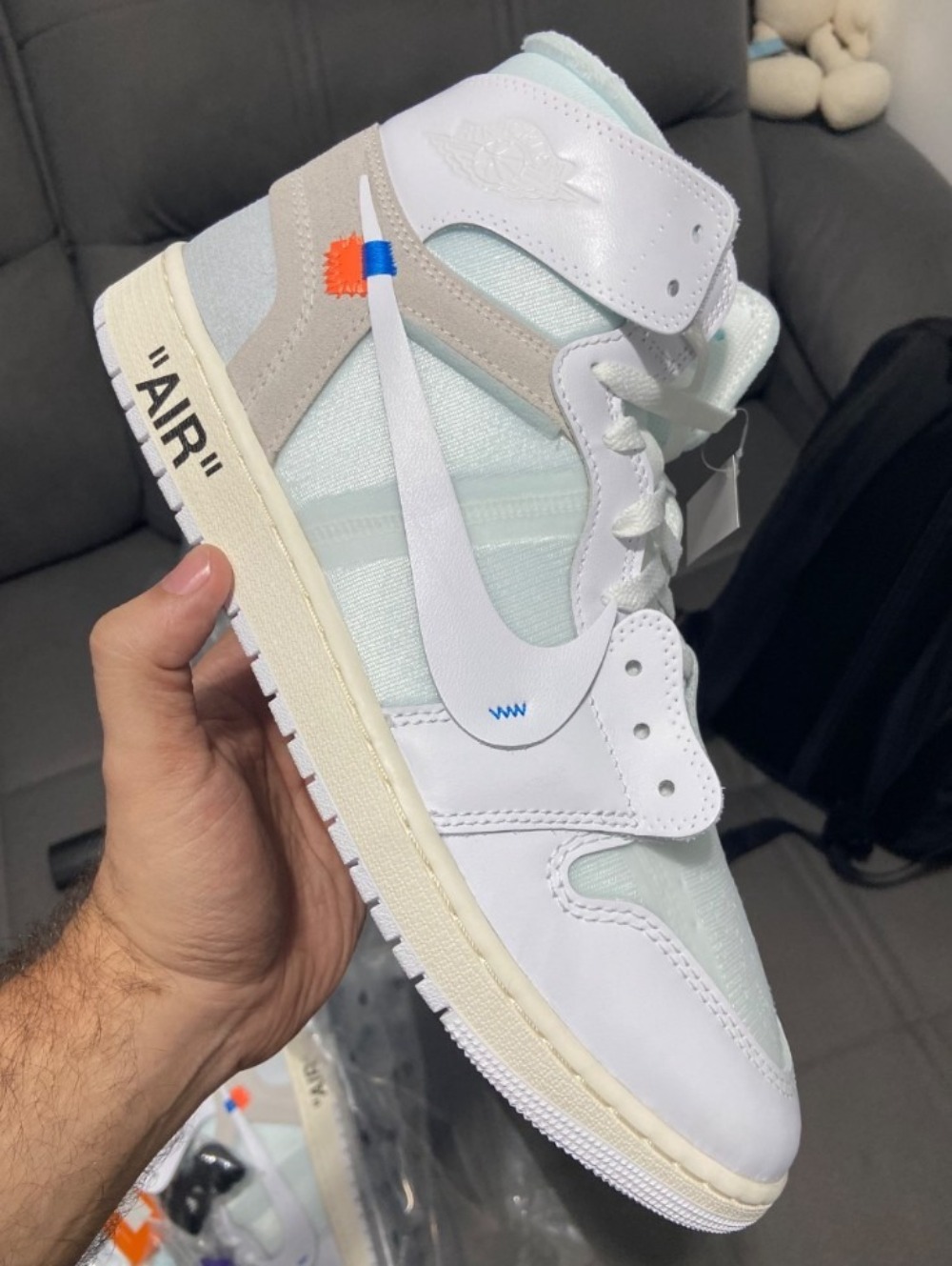 Virgil Abloh Archive x Air Jordan 1 High Retro Alaska (2026)