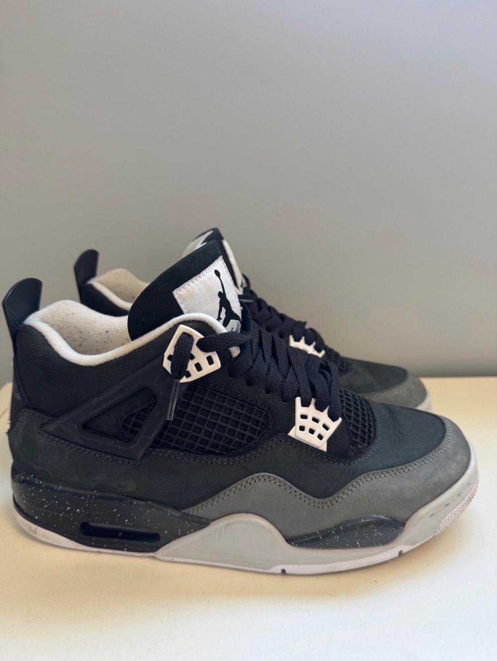 Air Jordan 4 Retro Fear White Cool Grey Pure Platinum