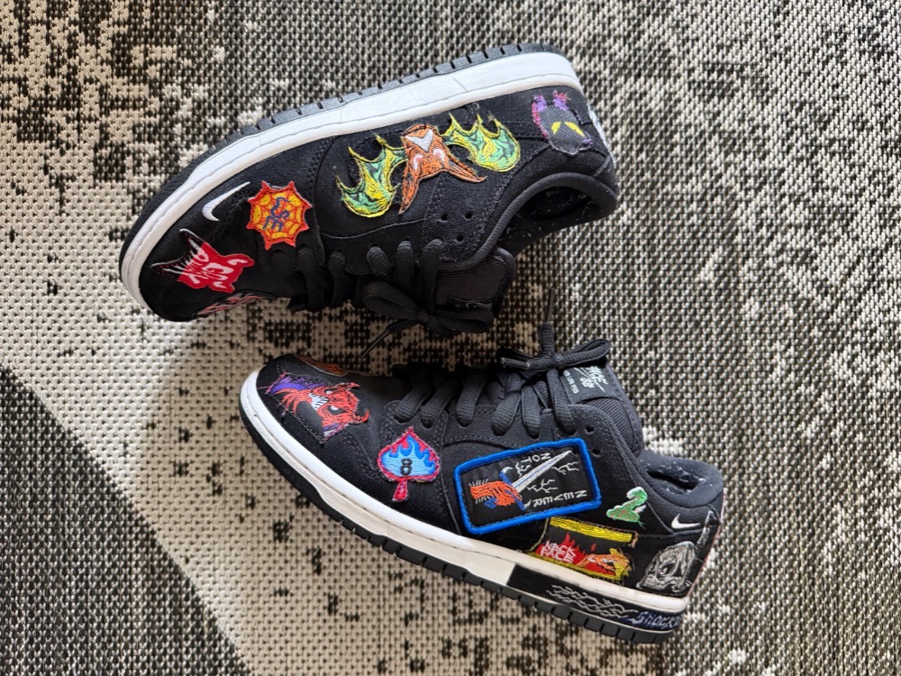 Neckface x Nike SB Dunk Low Pro Black