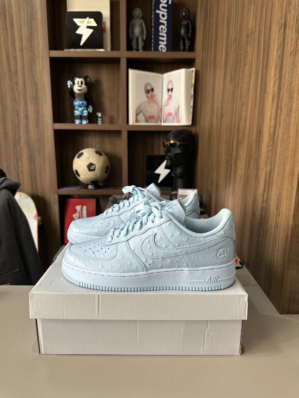 Travis Scott x Nike Air Force 1 Low '07 Ice Blue