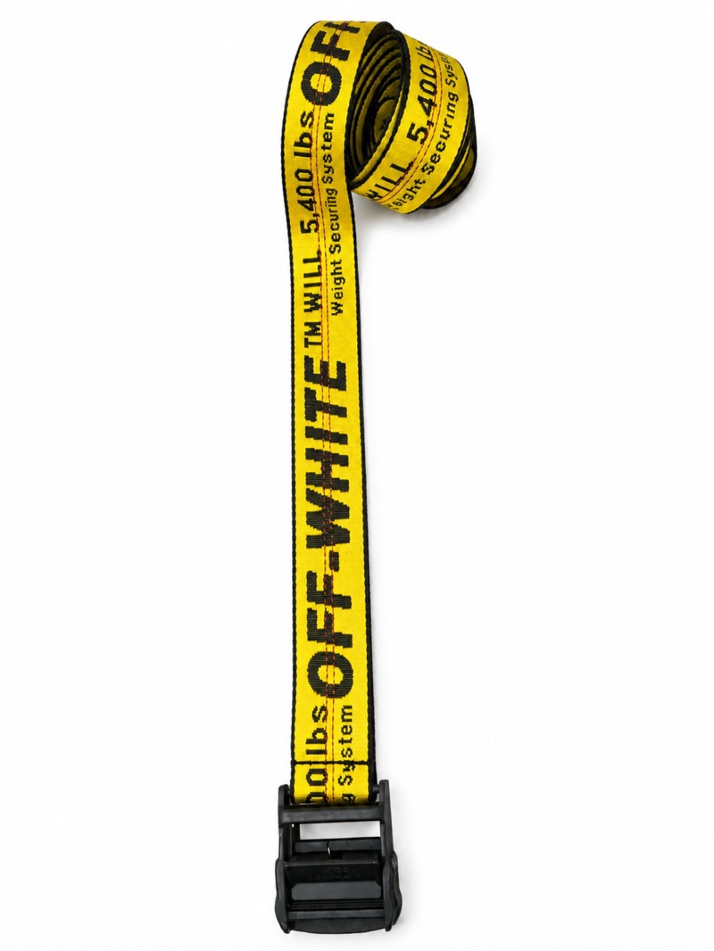 Off-White Industrial Belt Yellow/Black