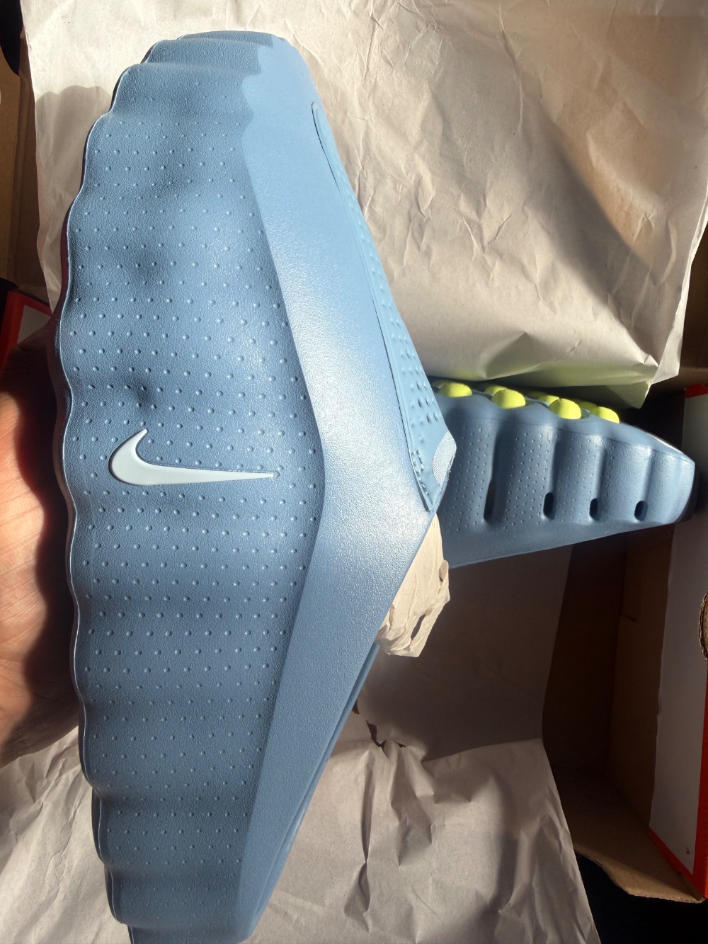 Nike Mind 001 Slide Work Blue — 43, Novo