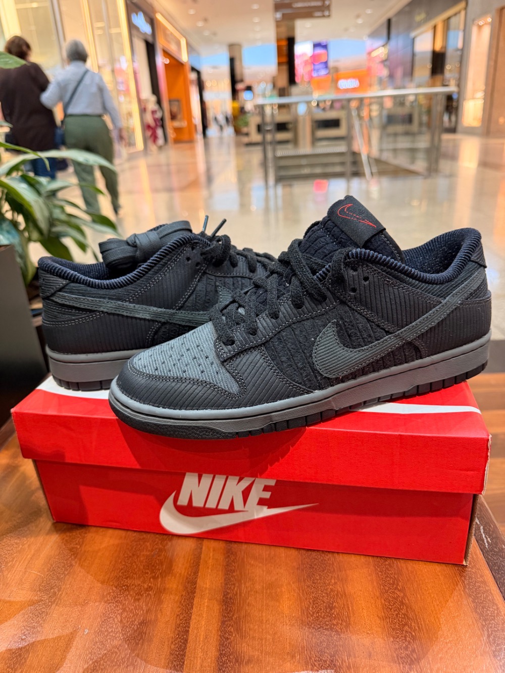 Nike Dunk Low Retro Premium Anthracite Black Iron Grey