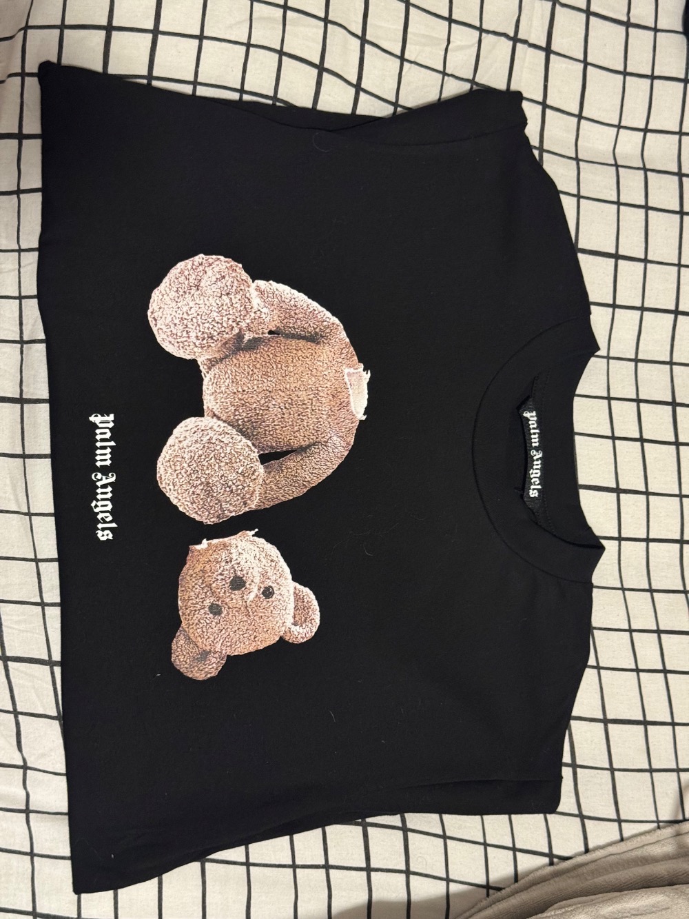 Camiseta Palm Angels Teddy Bear Black
