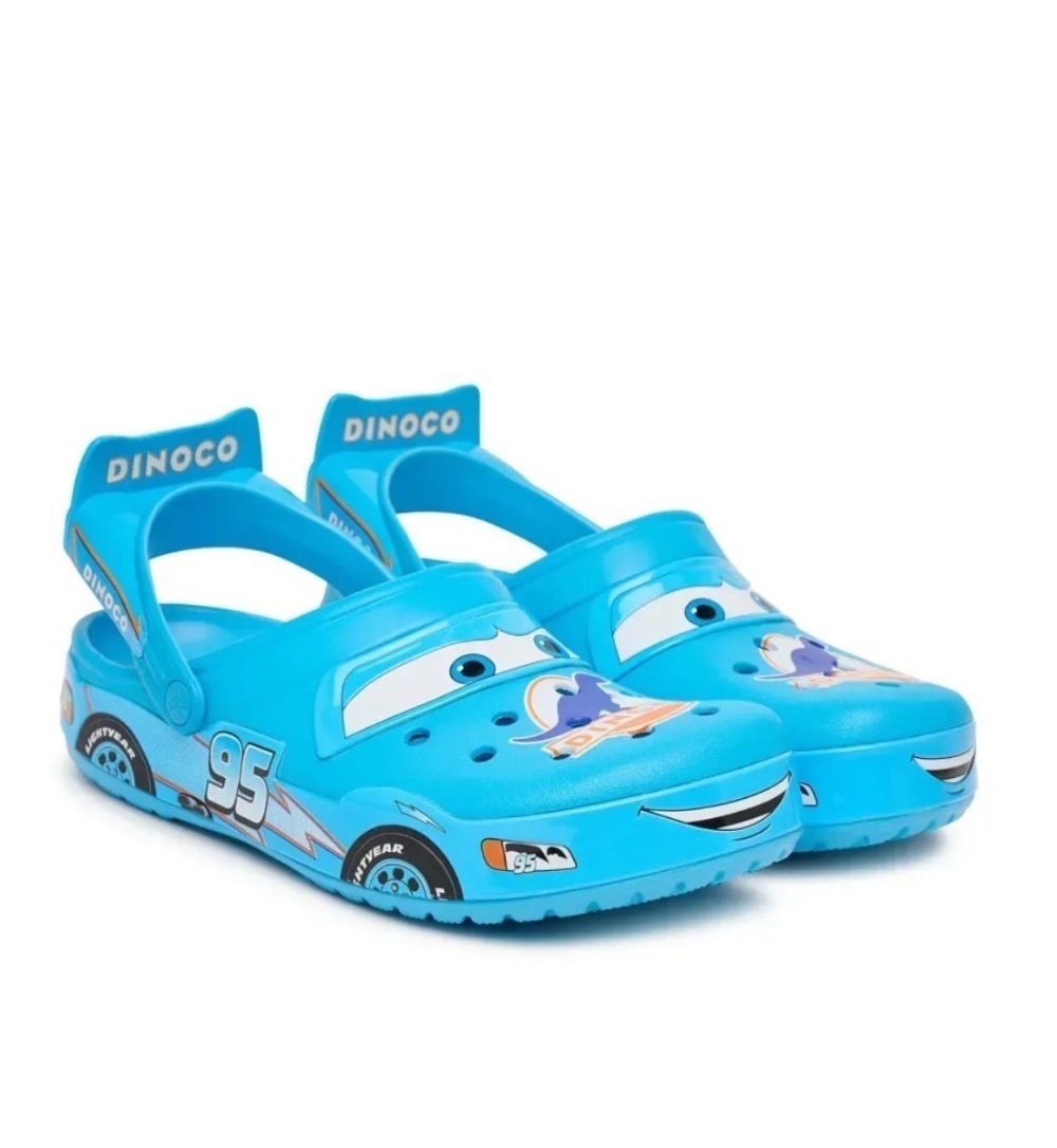 Cars x Crocs Crocband Lightning McQueen Dinoco Blue