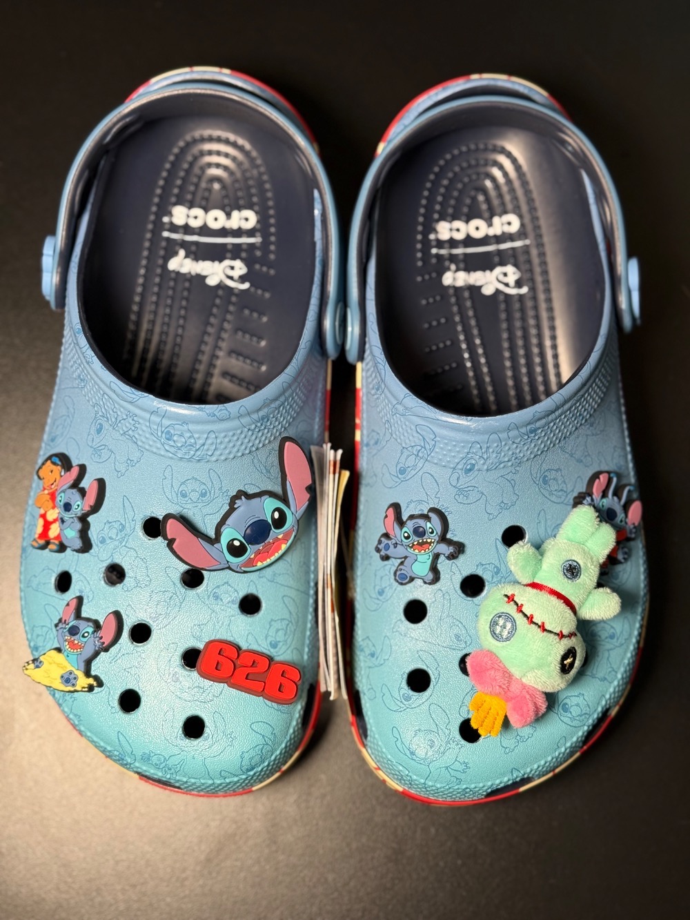 Disney x Crocs Lilo & Stitch Classic Clog Blue