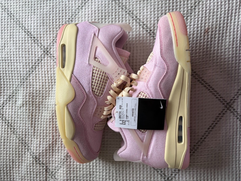 Air Jordan 4 Pearl Pink Iced Carmine Feminino