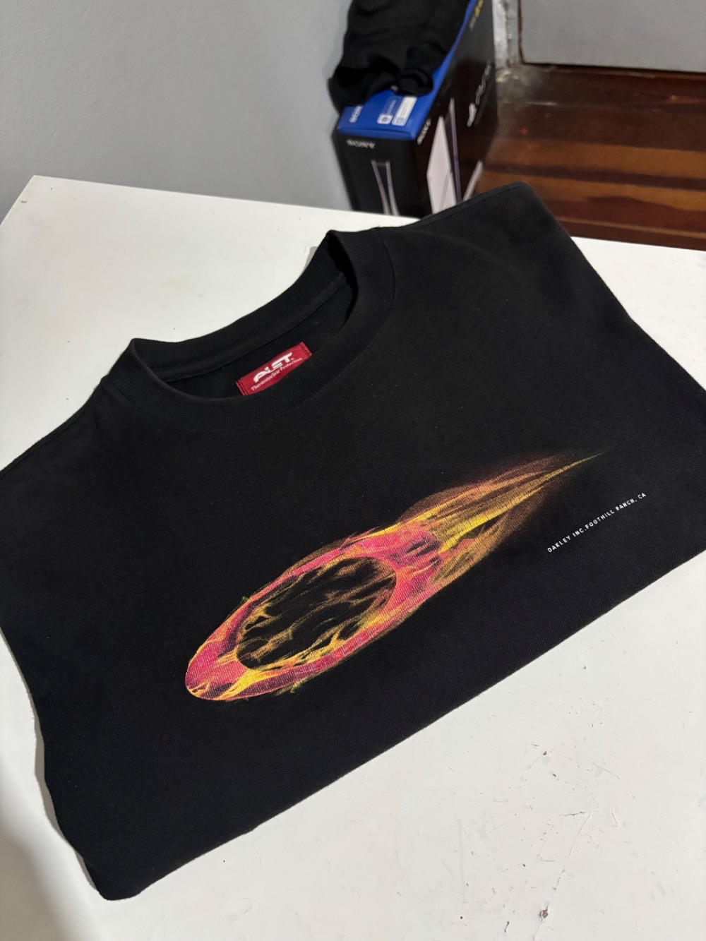 Oakley x Piet Camiseta Software Flame Solid Black
