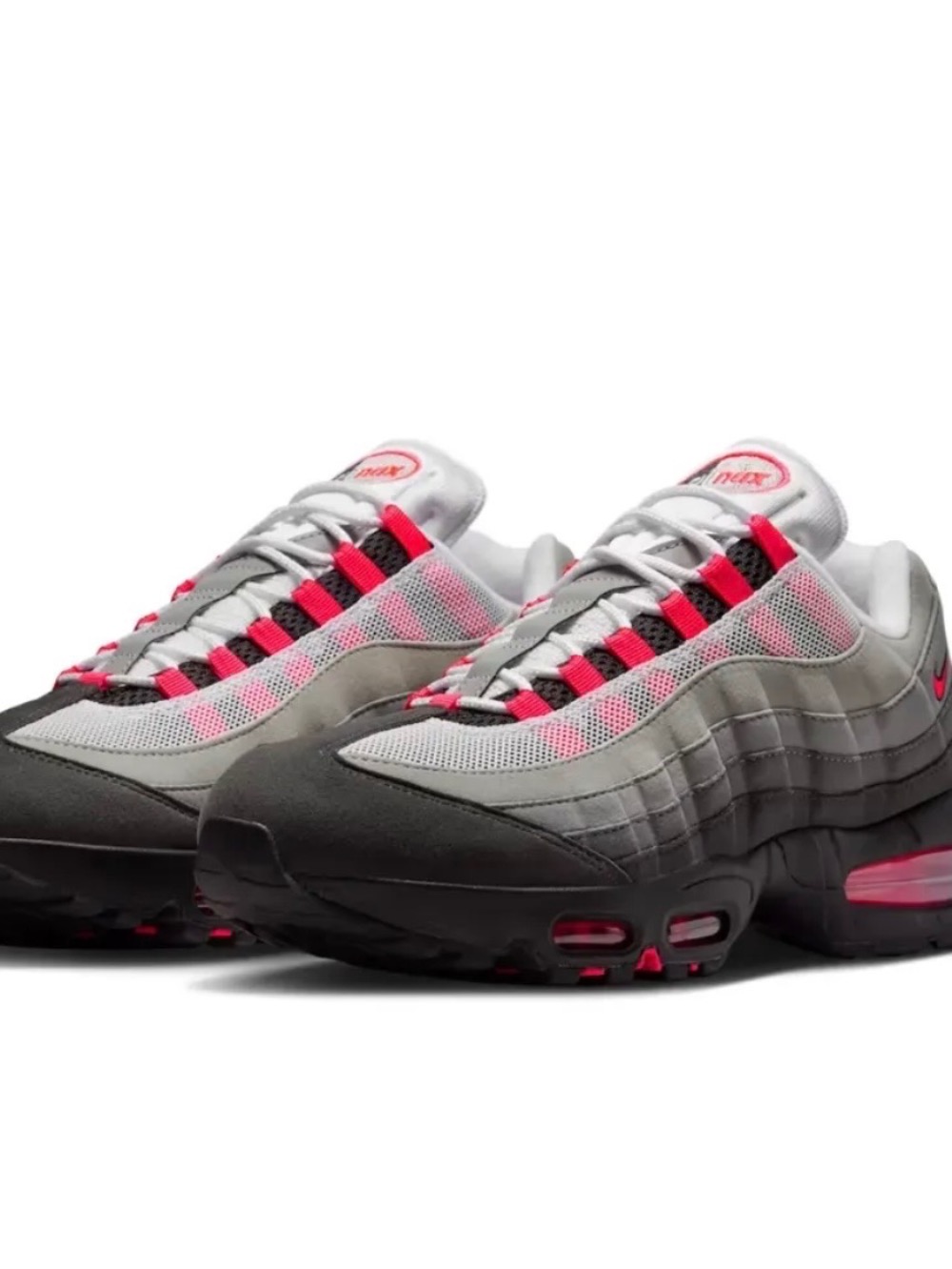 Nike Air Max 95 Medium Ash Solar Red