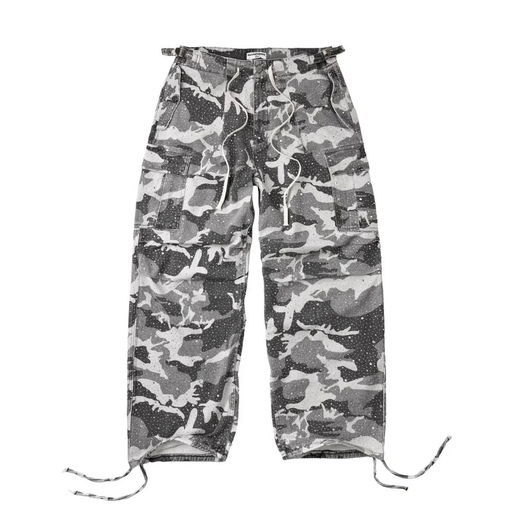 Calça Vale Lives Forever Cargo Winter Crystal Camo Grey