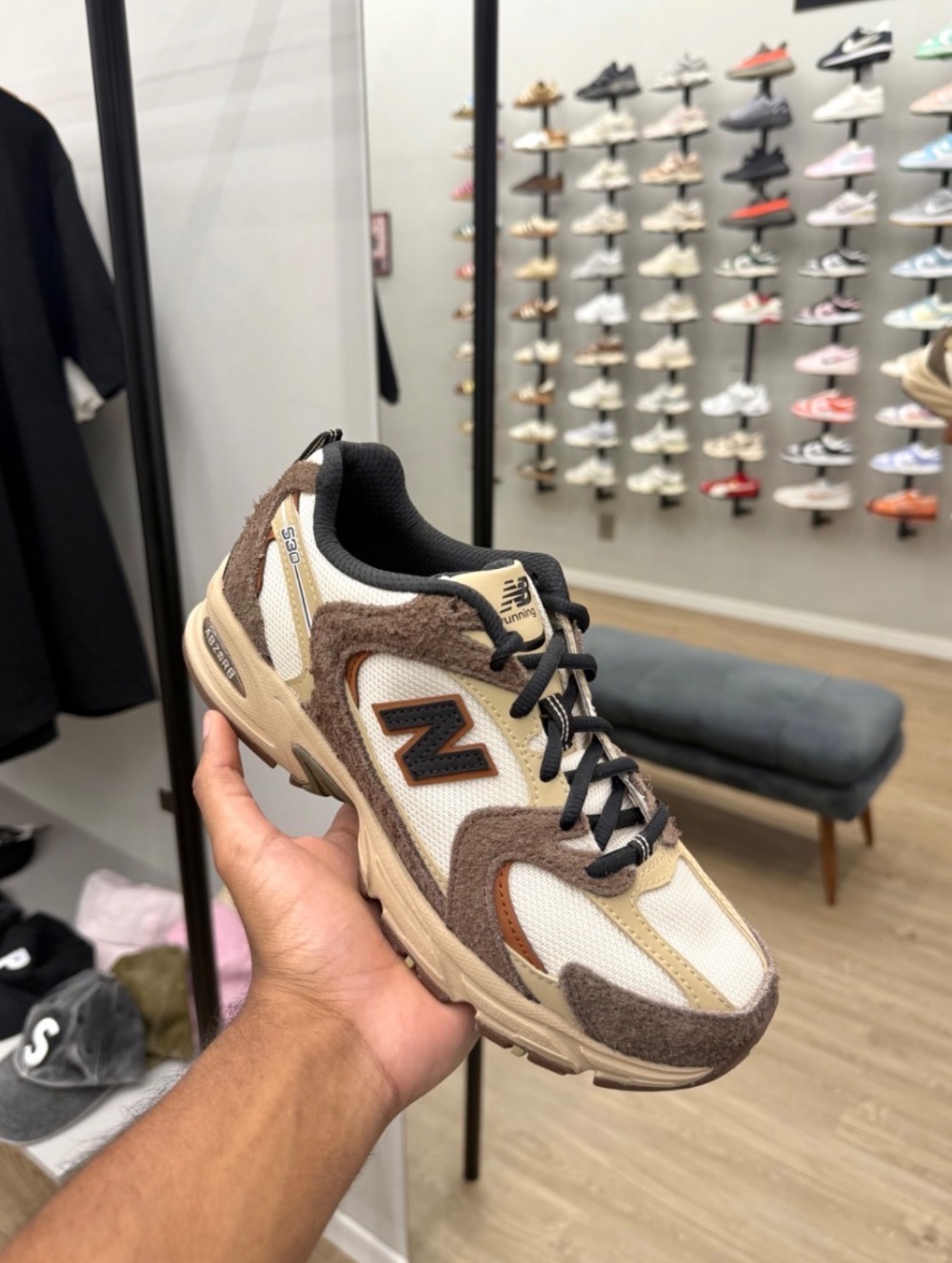 New Balance 530 Linen Rich Oak