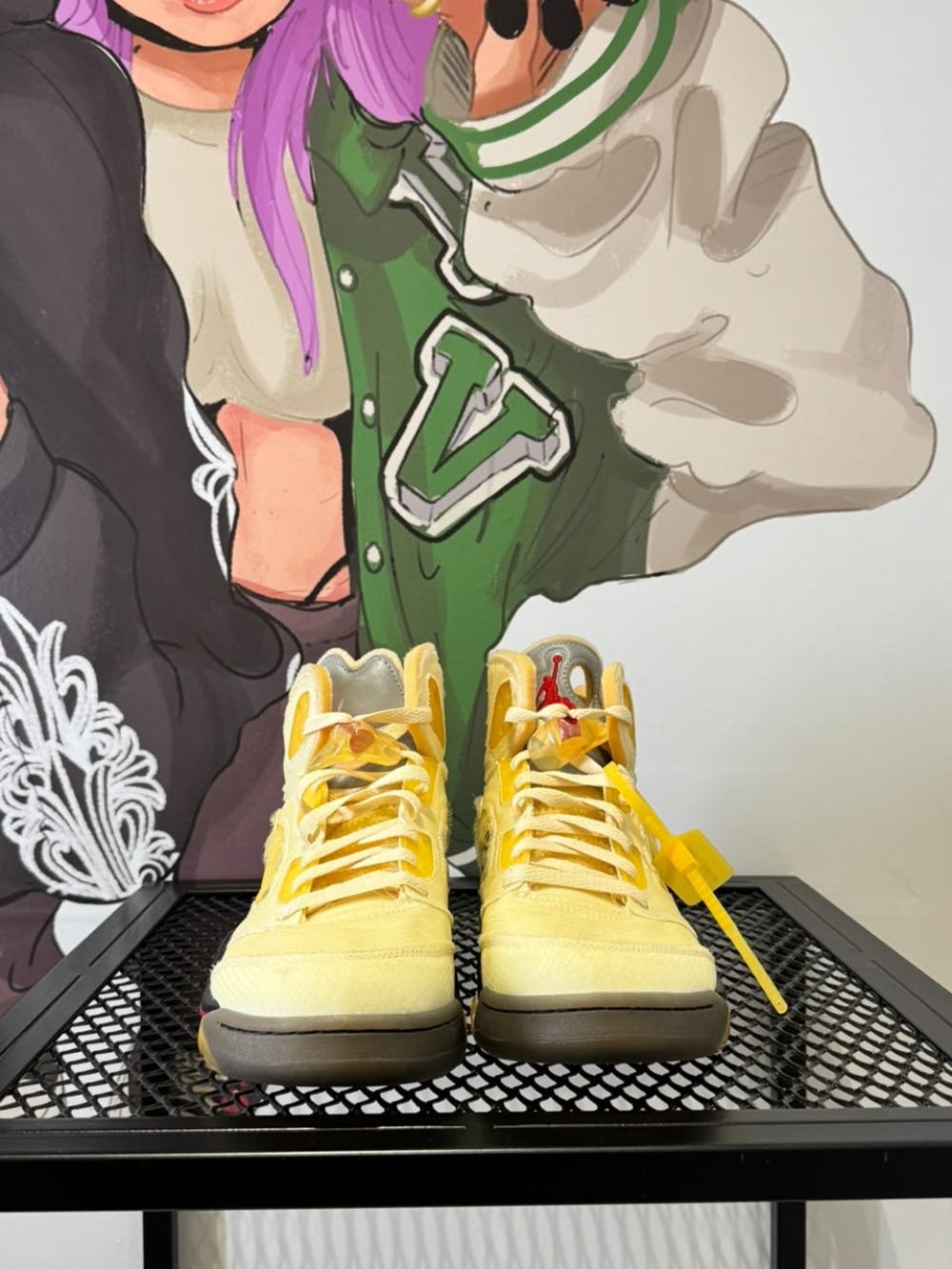 Off-White x Air Jordan 5 Sail