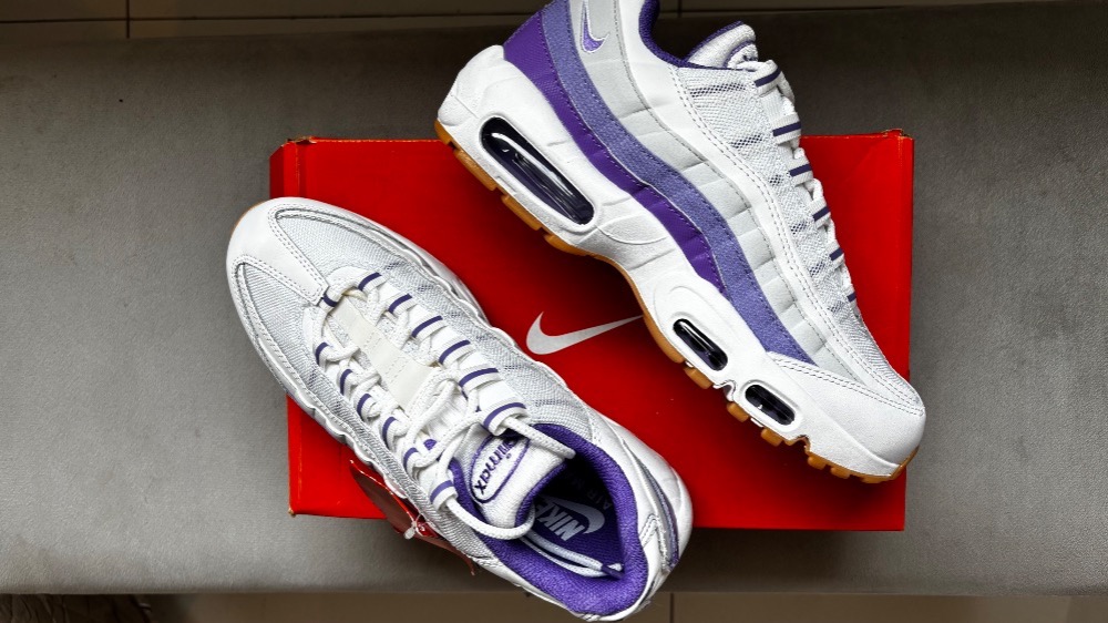 Nike Air Max 95 White Space Purple Gum