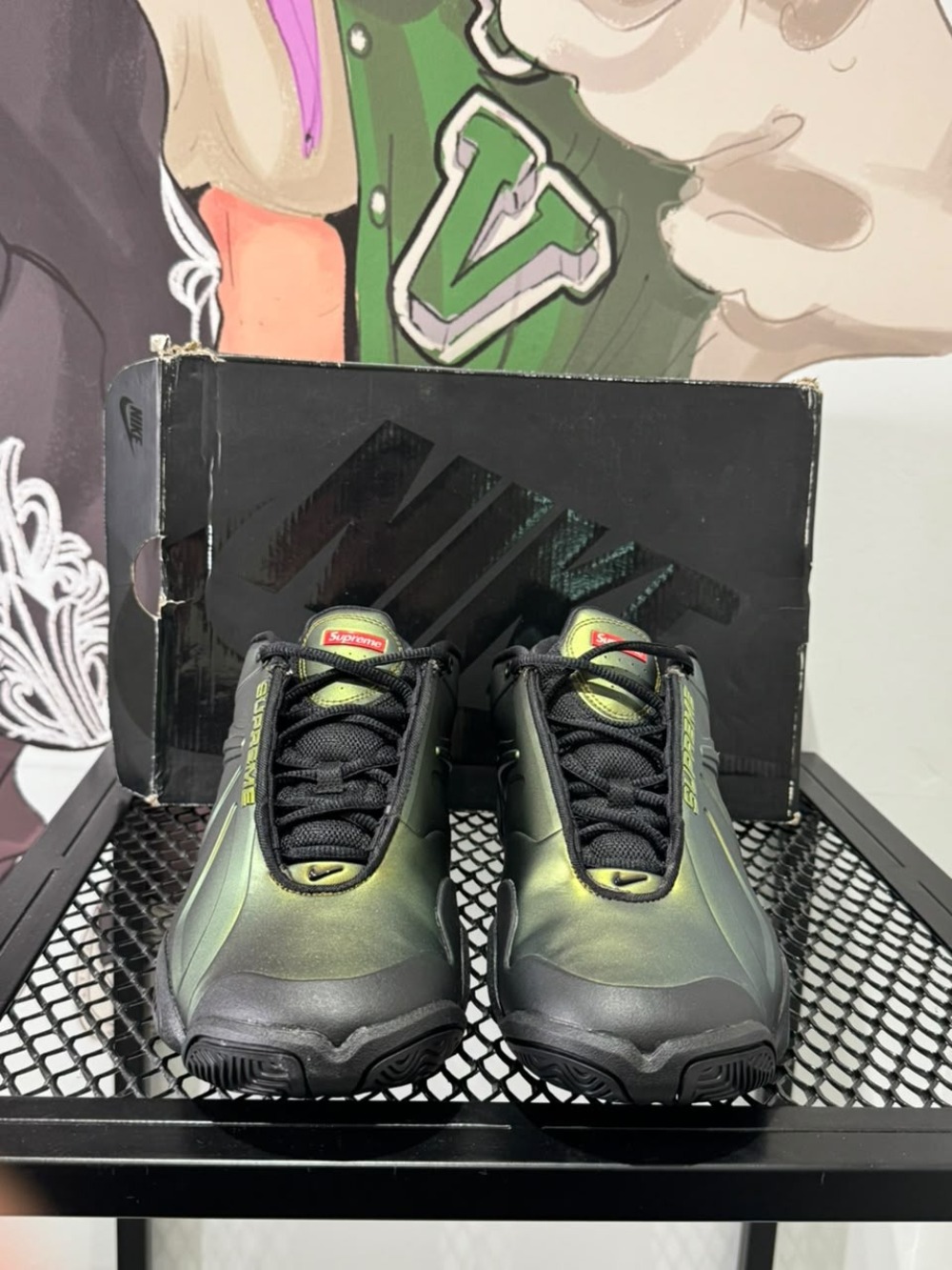 Supreme x Nike Air Zoom Courtposite Metallic Gold