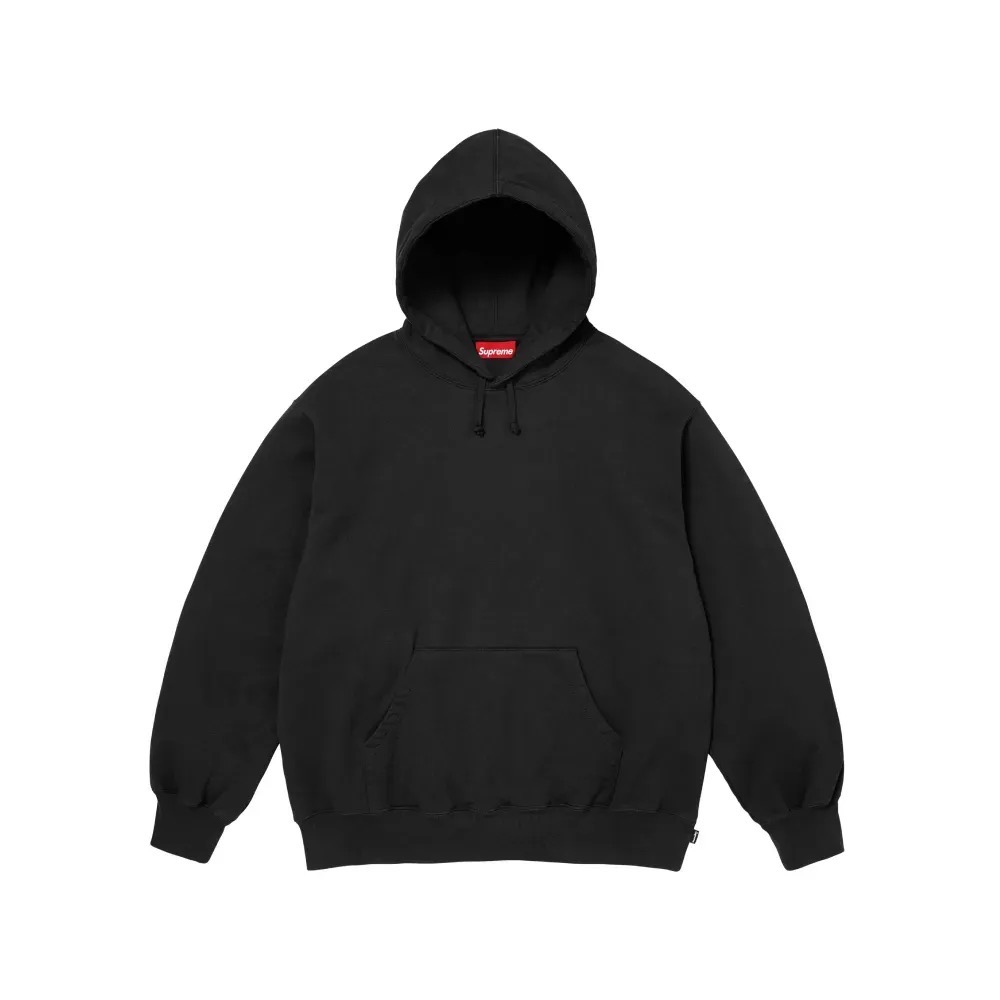 Moletom Supreme Mirrored Appliqué Hoodie Black FW26-W7