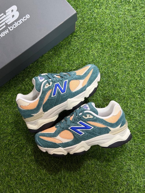 New Balance 9060 New Spruce Peach Blossom Team Royal