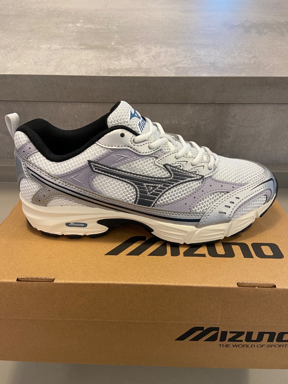 Mizuno Mzr Ls GF White Iron Gate Silver