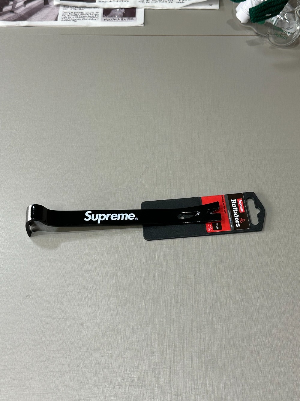 Hultafors Tools x Supreme Mini Barra De Aço Black FW26-W7