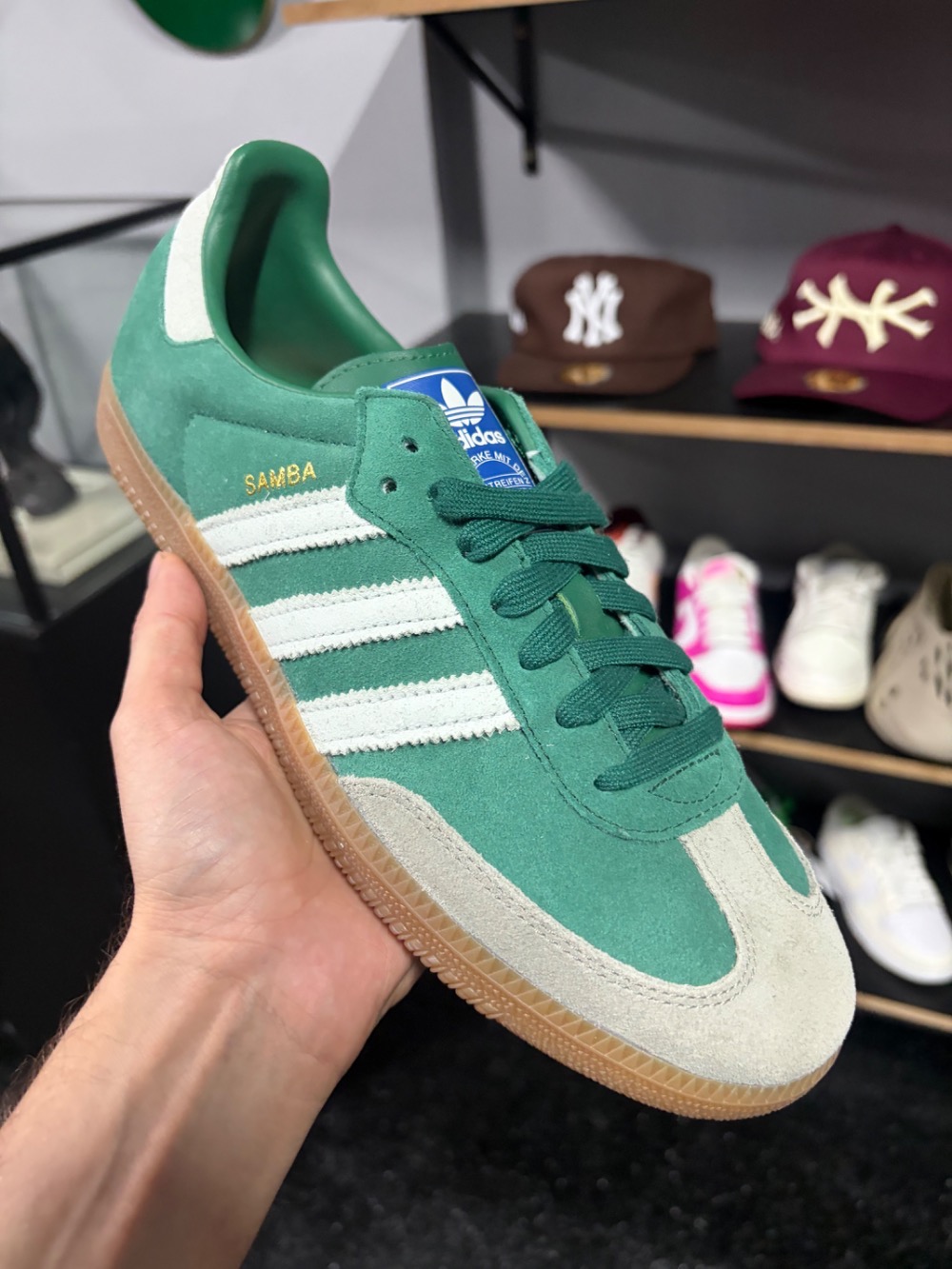 adidas Samba OG Collegiate Green Cloud White Gum