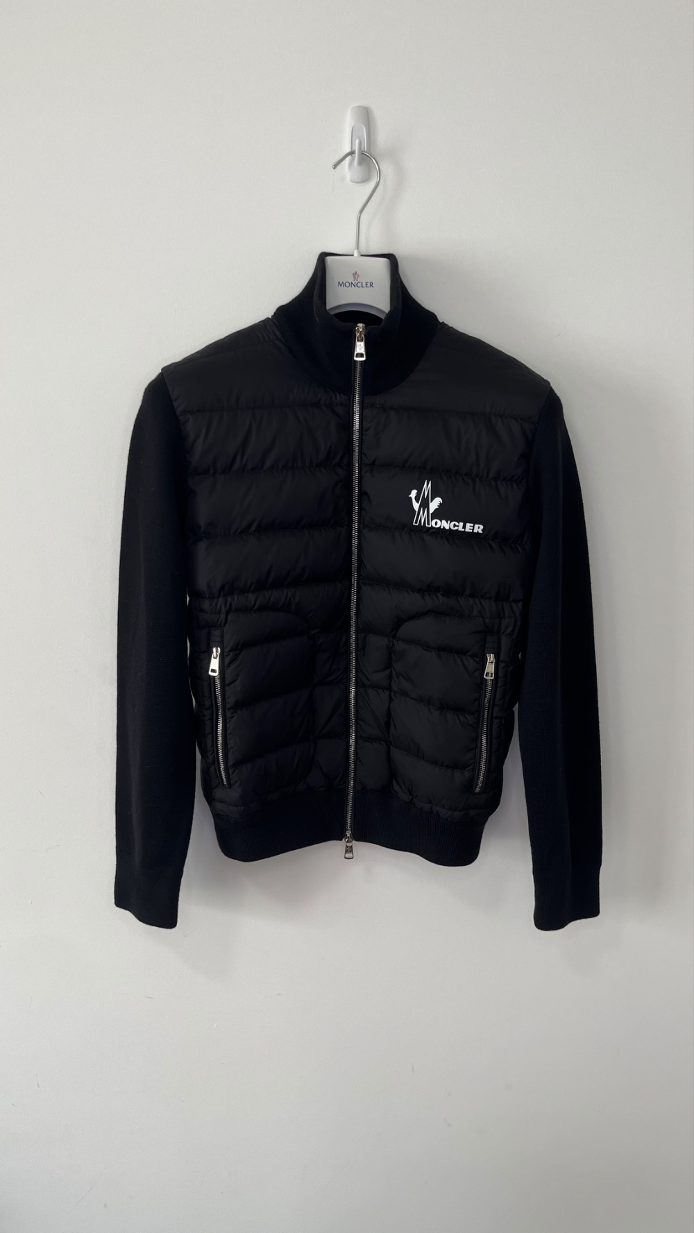 "Moncler Vintage" Moncler Preto