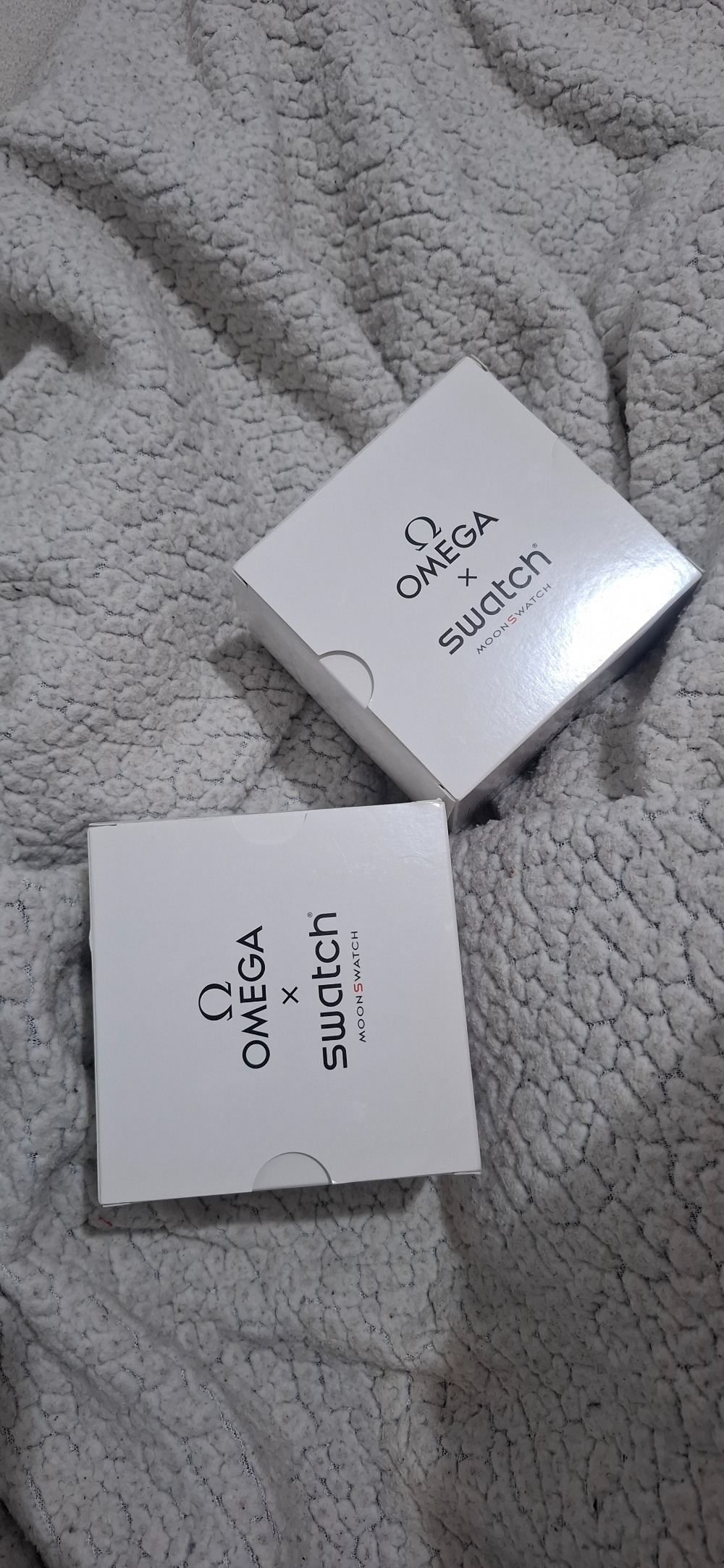 Swatch x Omega Relógio Bioceramic Moonswatch Mission To Moonphase Snoopy