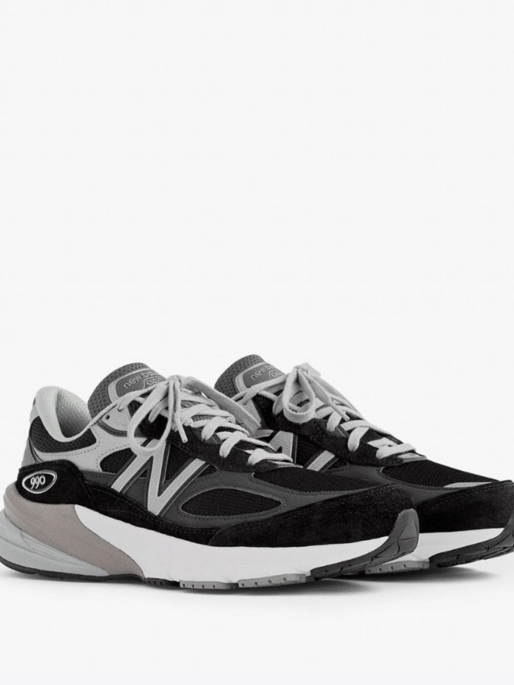 New Balance 990v6 MiUSA Black Grey White
